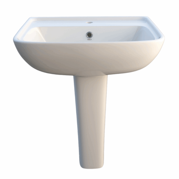 Neo 45cm Wash Basin Full Pedestal