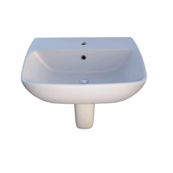 Thames 40cm Wash Basin Semi Pedestal
