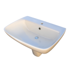 Thames 60cm Wash Basin Semi Pedestal