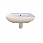 Thames 60cm Wash Basin Semi Pedestal