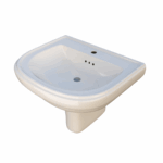 Topaz 58cm D Shape Semi Pedestal