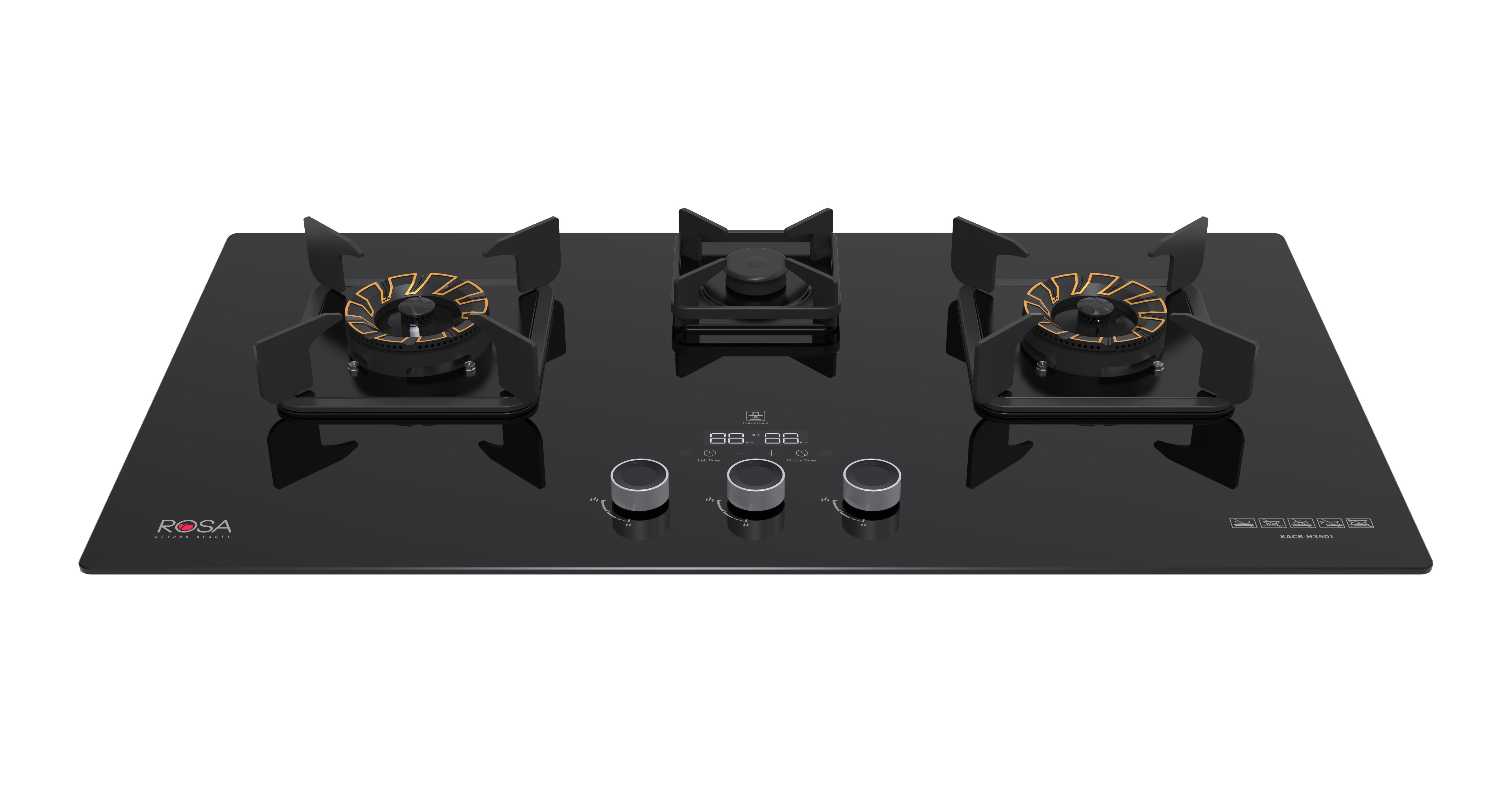 Regalia 3 Burner Hob